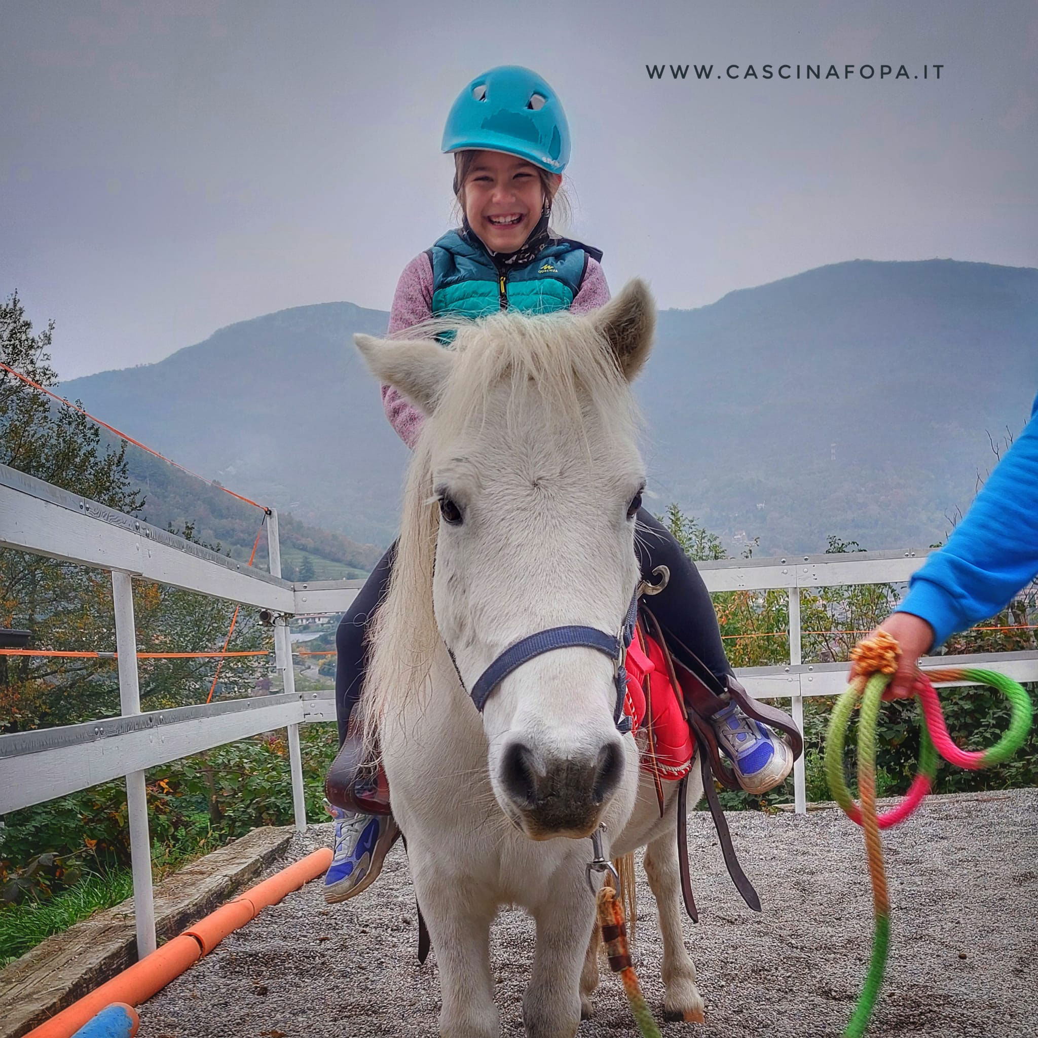 giro con pony per bambini